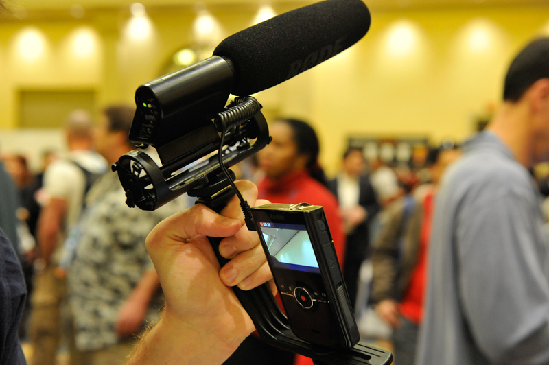 Illustration for article titled The Mutant Camcorder Rigs That Stormed CES